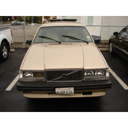 1985-1988 Volvo 740 Подъемные задние колеса