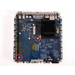 Mac mini (PowerPC) Замена беспроводной интерфейсной платы