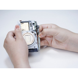 Замена кнопки питания Olympus VR-350